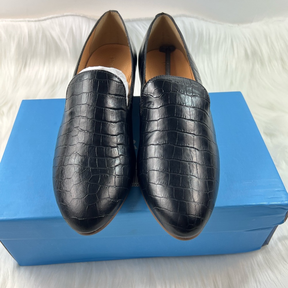 Jack Rogers Women's Audrey Croc Loafer Flats